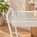 Slim 3-Tier Bathroom Rolling Cart