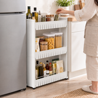 3-Tier Narrow Rolling Organizer Cart